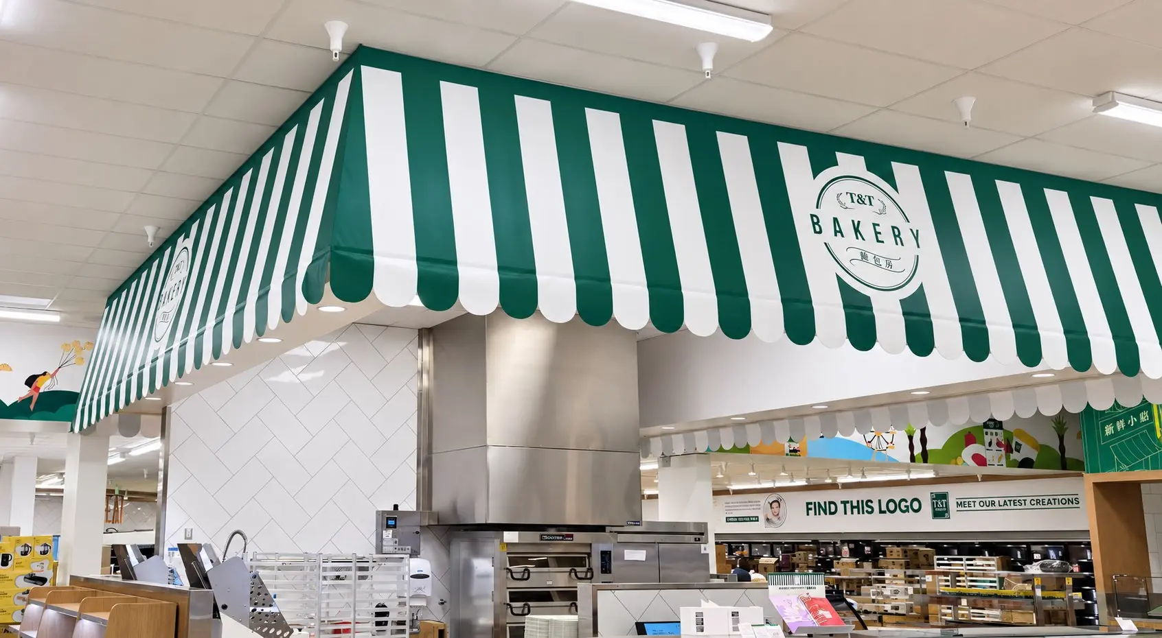 Complete commercial awning package installed for a contractor project